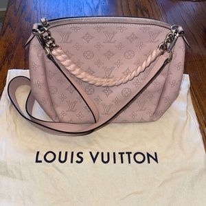 Authentic Louis Vuitton Babylon Mahina BB Magnolia Pink